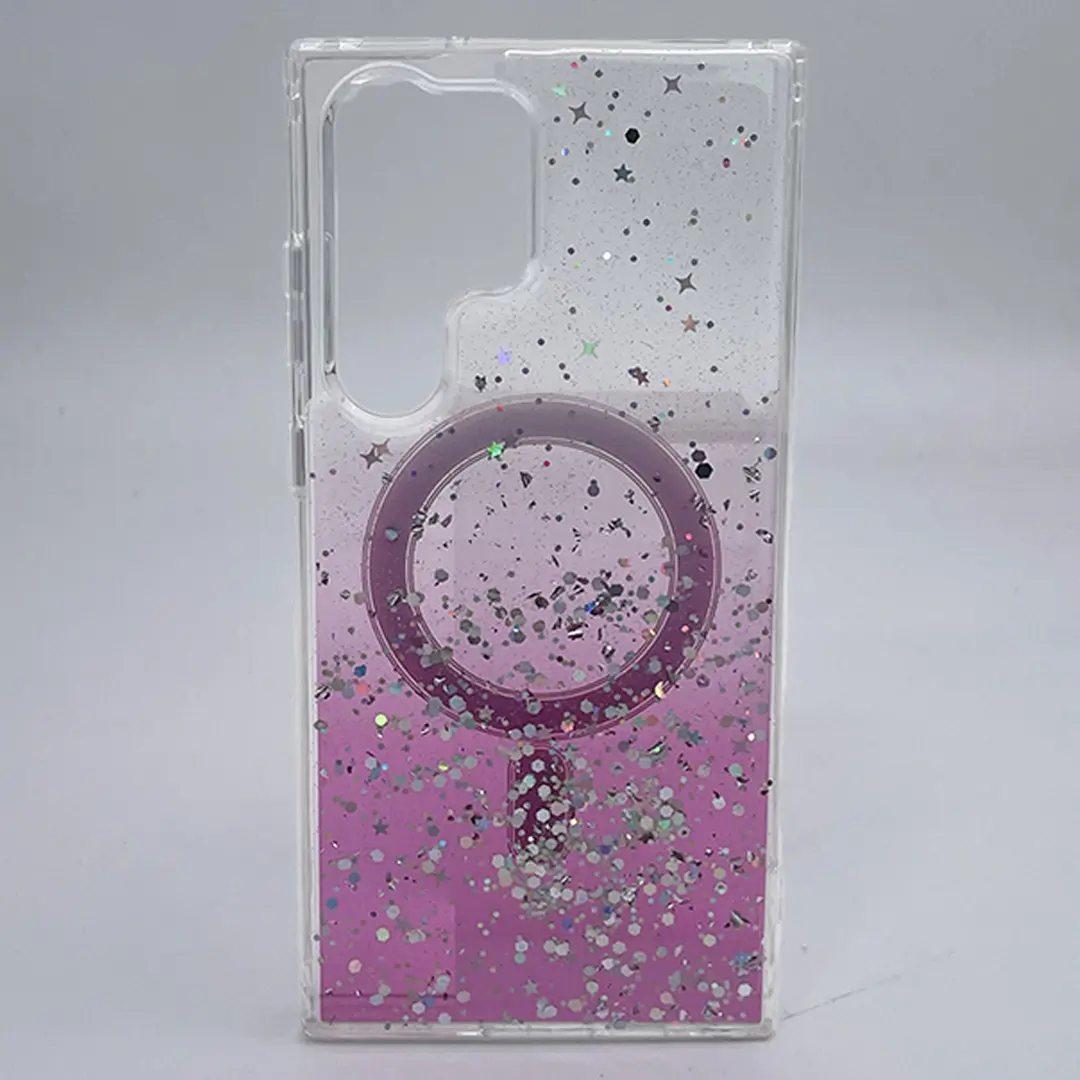 Samsung Galaxy S24 Ultra Bling MagSafe Twotone Eco Pink